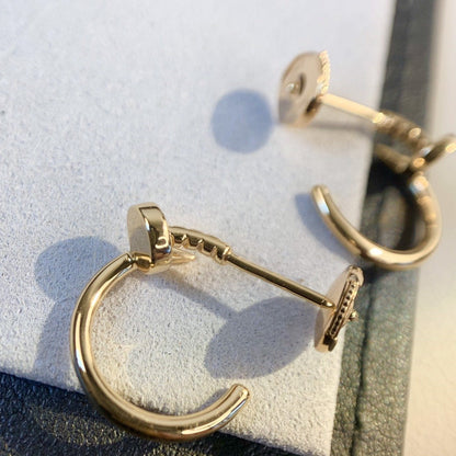 [Glitter Jewelry]JUSTE EARRINGS PINK GOLD
