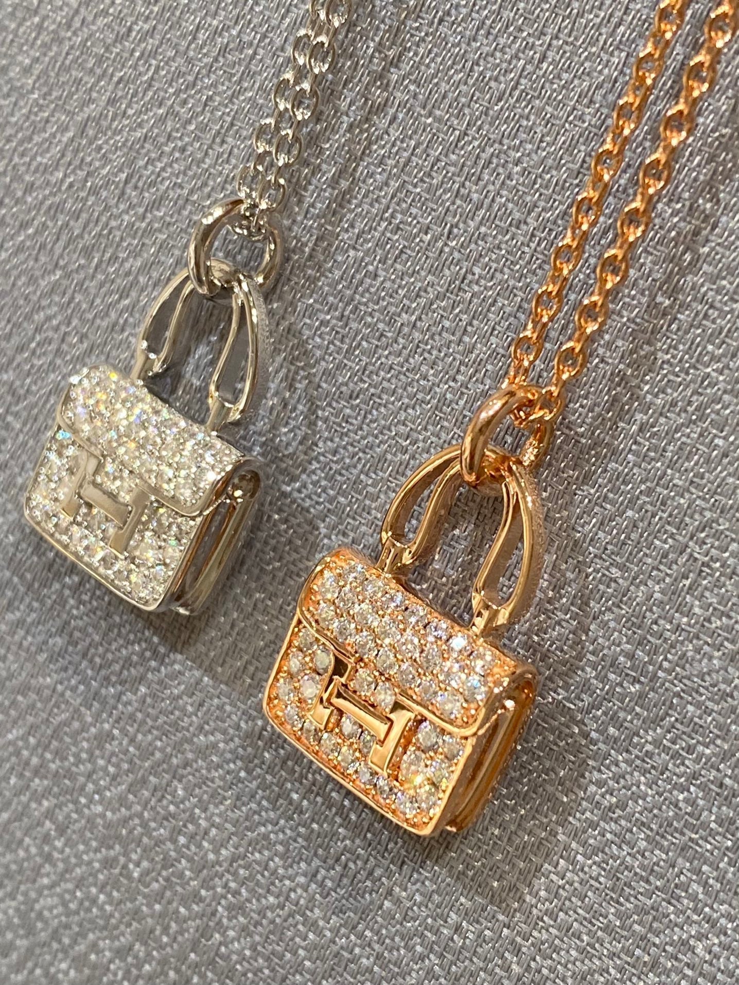[Glitter Jewelry]CONSTANCE PEDANT DIAMOND NECKLACE