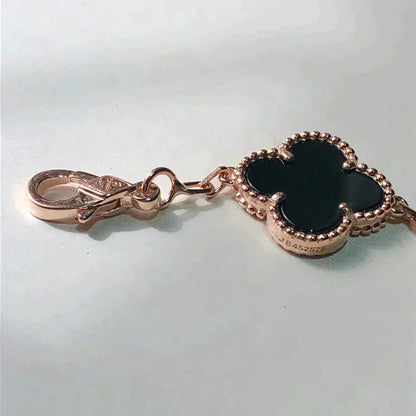 [Glitter]CLOVER 5 MOTIFS MULTICOLOR BRACELET