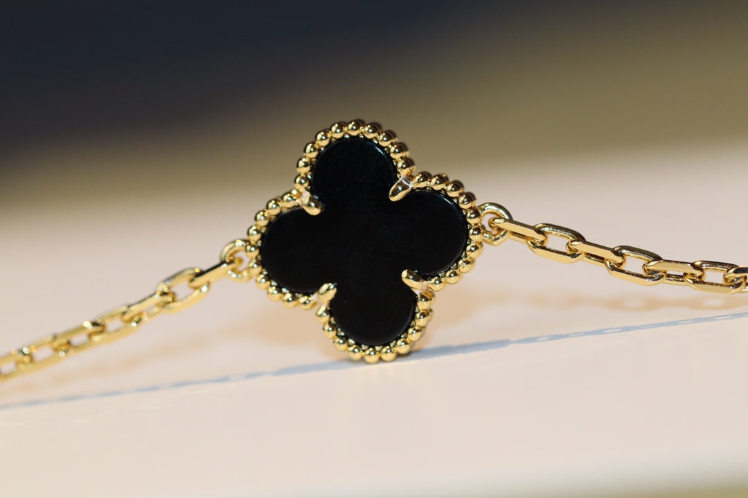 [Glitter Jewelry]CLOVER 20 MOTIFS ONYX ROSE GOLD