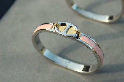 [Glitter Jewelry]CLIC CHAINE SILVER BRACELET