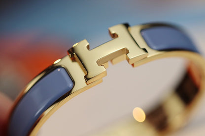 [Glitter Jewelry]H BRACELET 12MM BLUE GRAY
