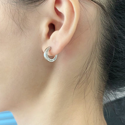 [Glitter Jewelry]LOVE DIAMOND EARRINGS