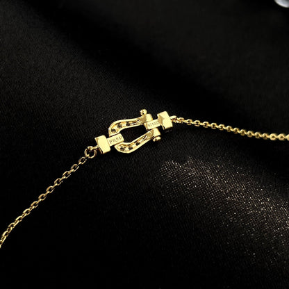 [Glitter Jewelry]FORCE 10 FULL DIAMOND BUCKLE CHAIN LINK MINI MODEL