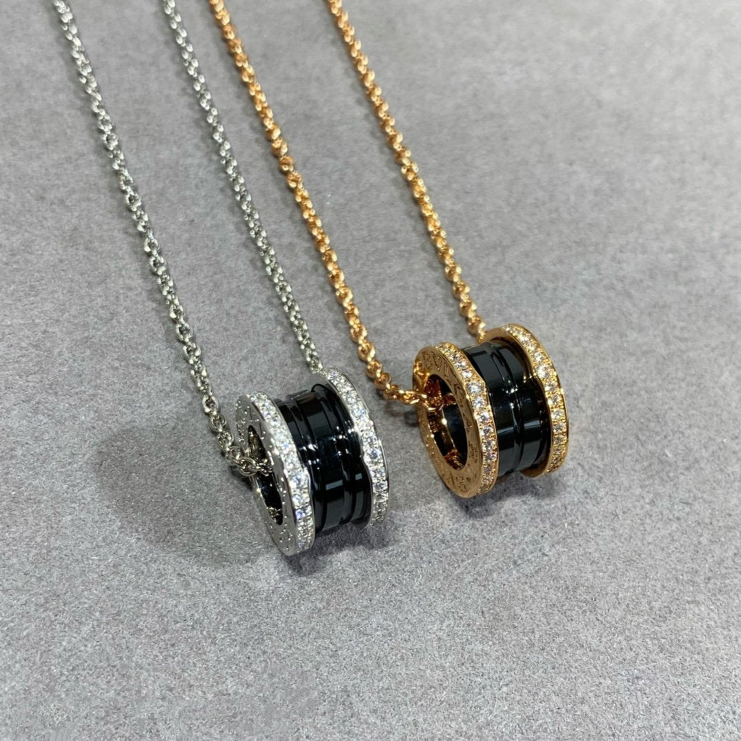 [Glitter Jewelry]ZERO 1 DIAMOND CERAMIC NECKLACE