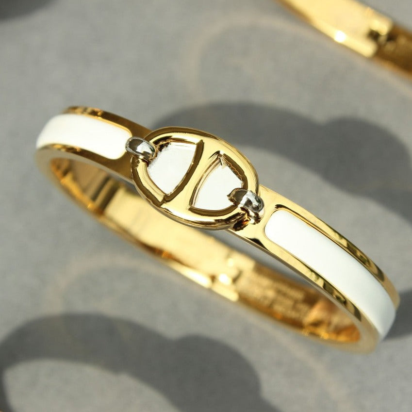 [Glitter Jewelry]CLIC CHAINE GOLD BRACELET