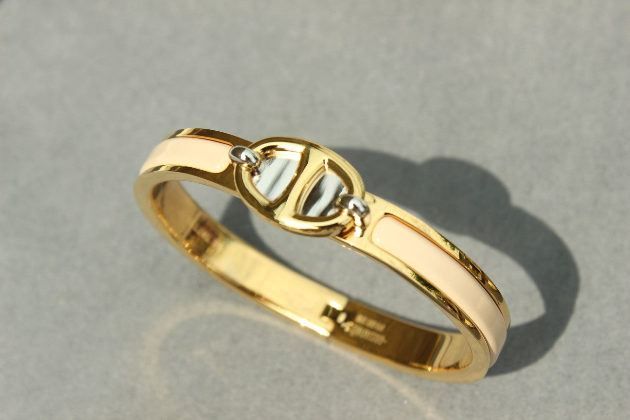 [Glitter Jewelry]CLIC CHAINE GOLD BRACELET