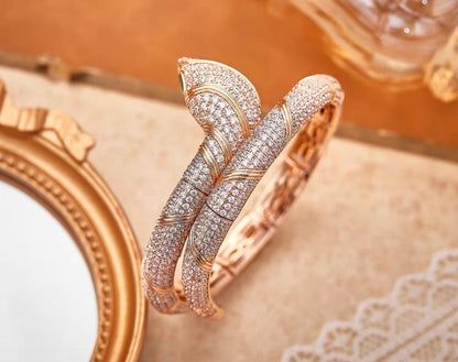[GlitterR11  ]HAUTE COUTURE GOLD SERPENTI BRACELET