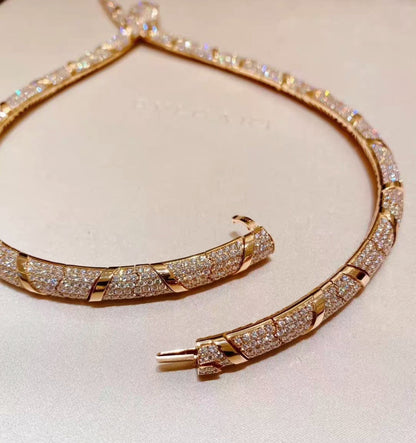 [GlitterR11  ]HAUTE COUTURE GOLD SERPENTI NECKLACE