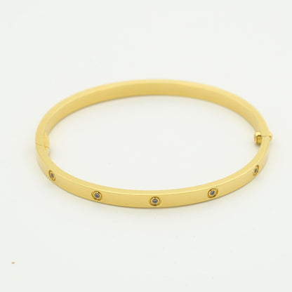 [Glitter Jewelry]LOVE BRACELET 3.65MM 10 DIAMONDS