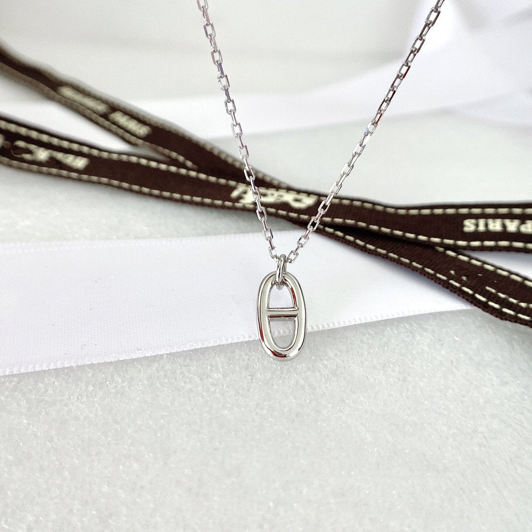 [Glitter Jewelry]HM PIG NOSE NECKLACE