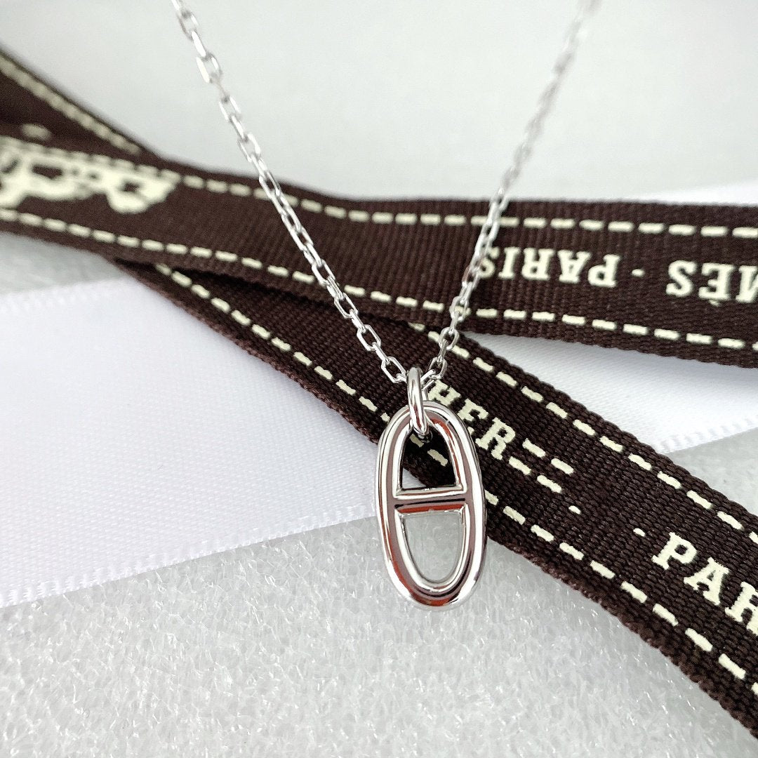[Glitter Jewelry]HM PIG NOSE NECKLACE