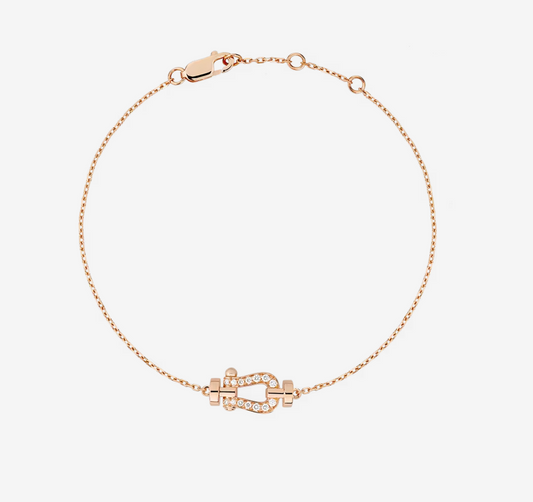 [Glitter Jewelry]FORCE 10 FULL DIAMOND BUCKLE CHAIN LINK MINI MODEL
