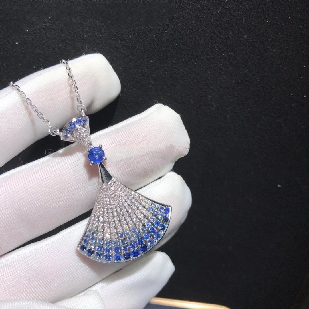 [Glitter Jewelry]DREAM NECKLACE AGATE SILVER DIAMOND