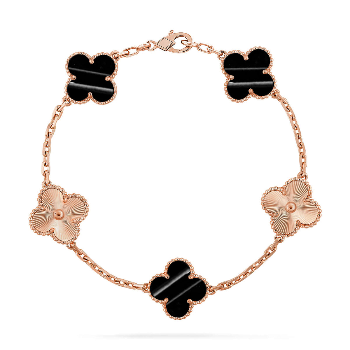[Glitter] CLOVER 5 MOTIF PULSAR STONE BRACELET COLLECTION