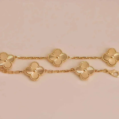 [Glitter] CLOVER 5 MOTIF LASER BRACELET COLLECTION