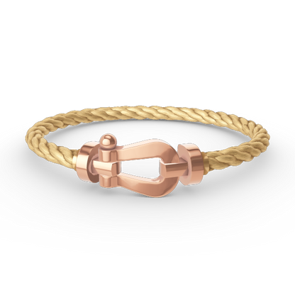 [Glitter Jewelry]FORCE LARGE HORSESHOE NO DIAMOND BRACELET ROSE GOLD