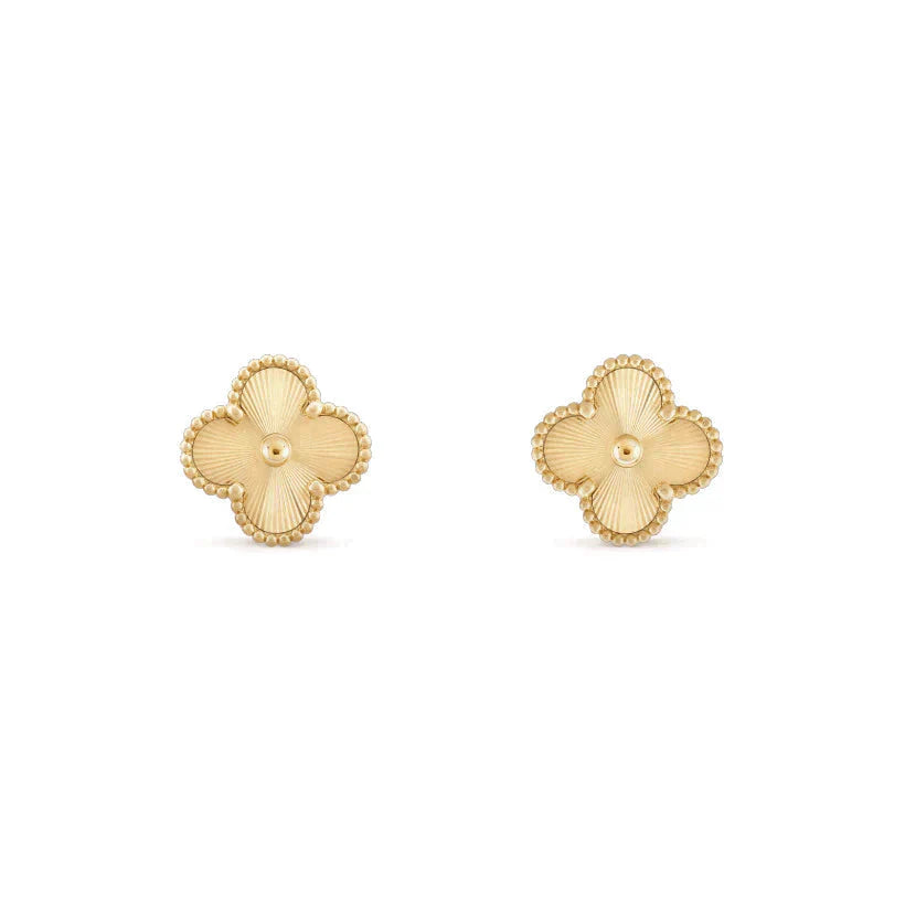 [Glitter Jewelry]CLOVER MEDIUM 1 MOTIFS LASER EARRINGS